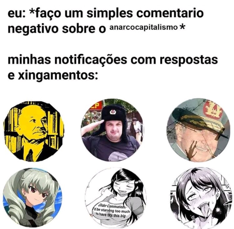 Gordos e otakus. Dois tipos de pessoas que eu não suporto. - meme