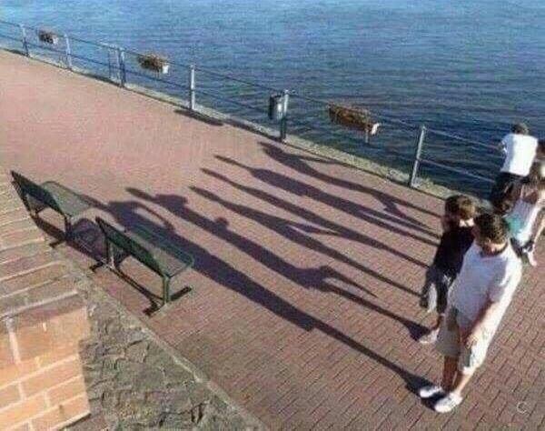 A sombra - meme