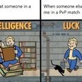 Intelligence vs luck