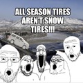 Snow tires meme