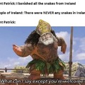 St Patrick's Day meme