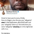 Candace Owens on the Diddy apology video