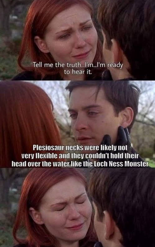 Nessie is their own beast - meme