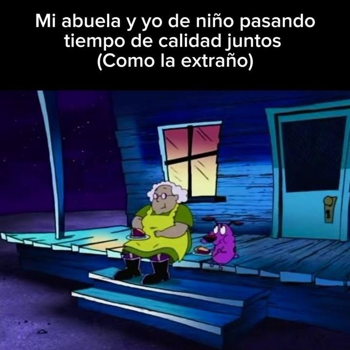 nostalgia abuela y yo divertido - meme