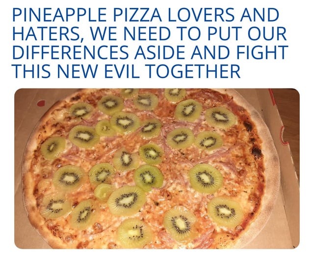 New pizza fear unlocked - meme