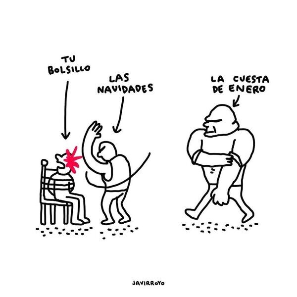 meme de la cuesta de enero