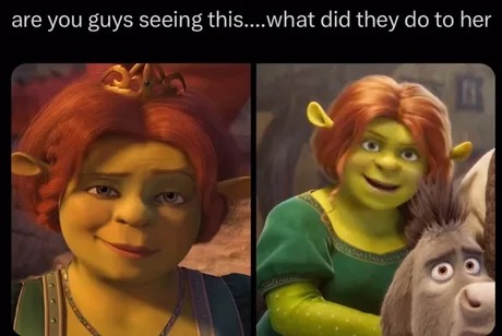 Shrek 5 character redesign meme
