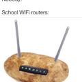 School wifi routers