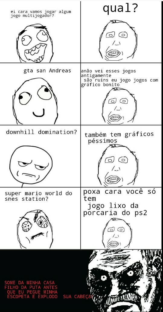 Memes em imagens - JOGOS DE PS2 SÃO RUINS