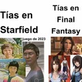 Starfield vs Final fantasy