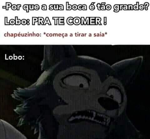 Lobo nem tão mau - meme