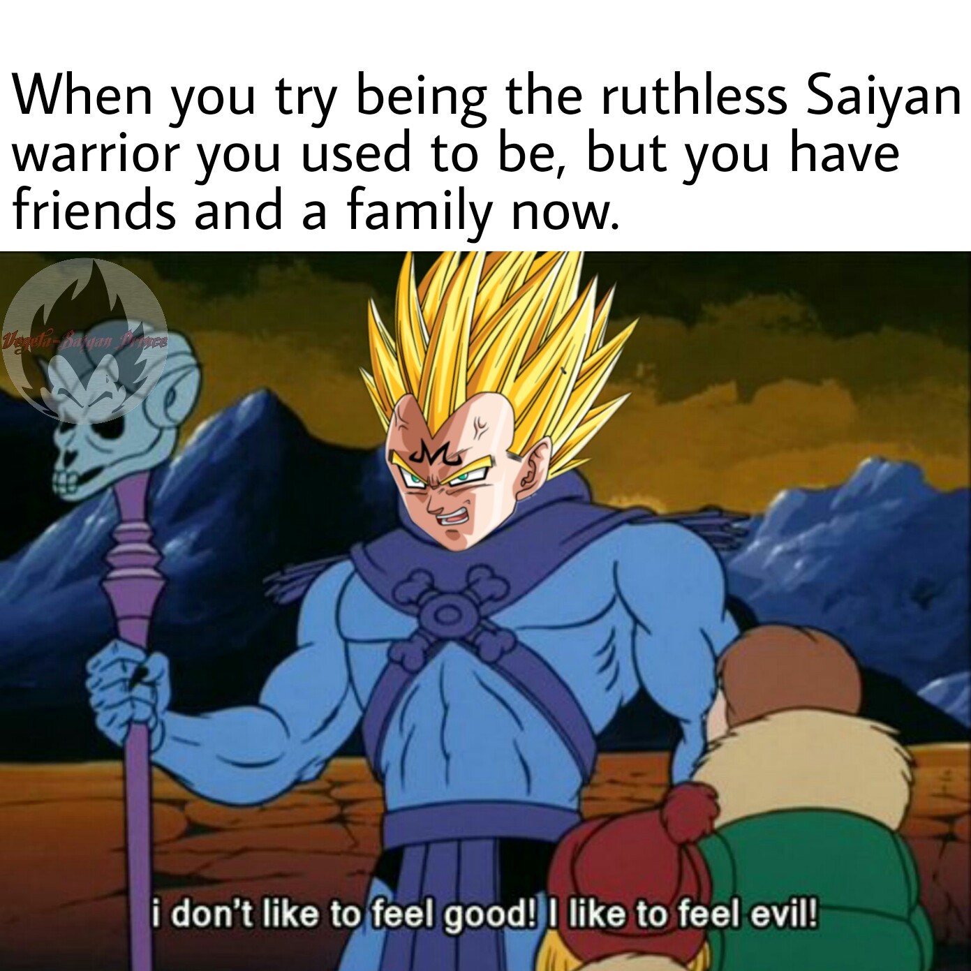 I feel this every now and then. Especially when Freeza's around - meme