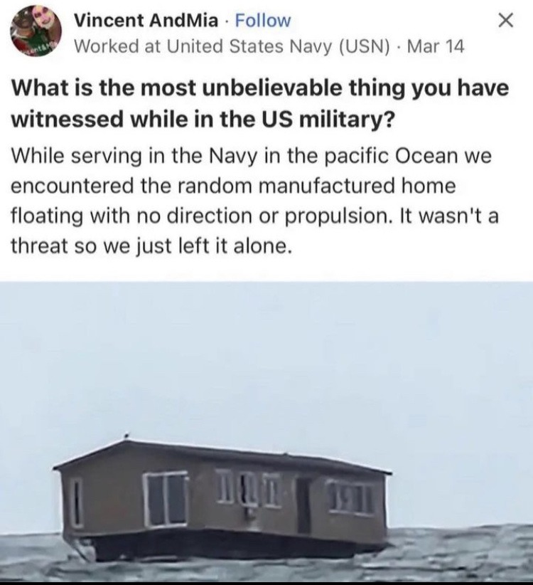 funny and Unbelievable thing witnessed in the US military