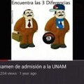 El título se fue a realizar el examen de admisión a la UNAM