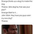 John Wick vs Thanos