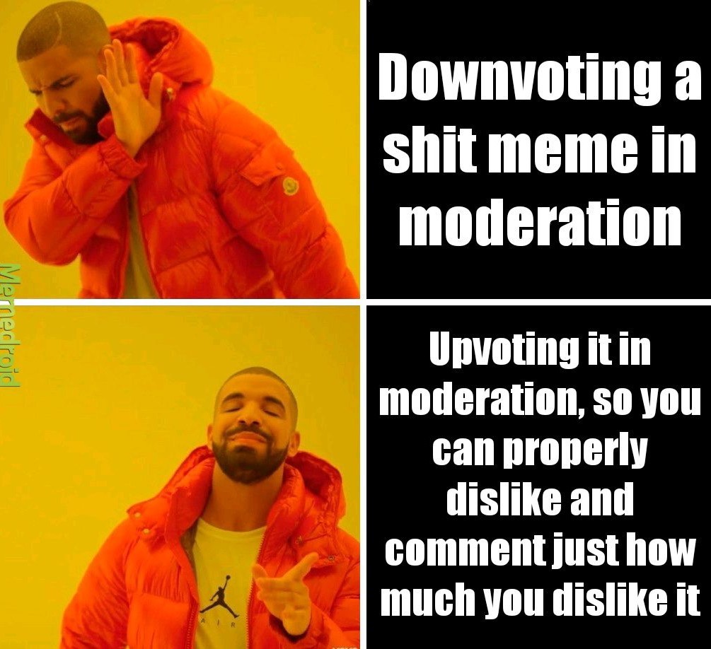 Daily struggle of the moderators - meme