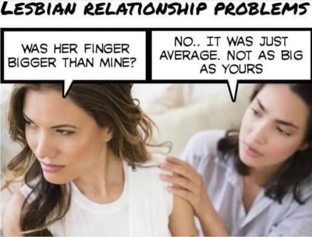 Lesbian Relationship Problems - meme