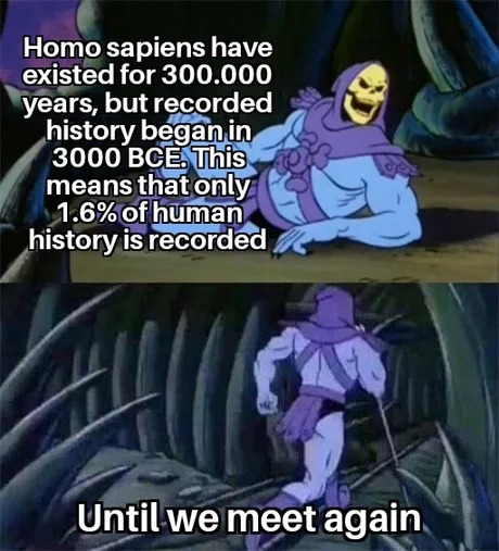 Human history - meme