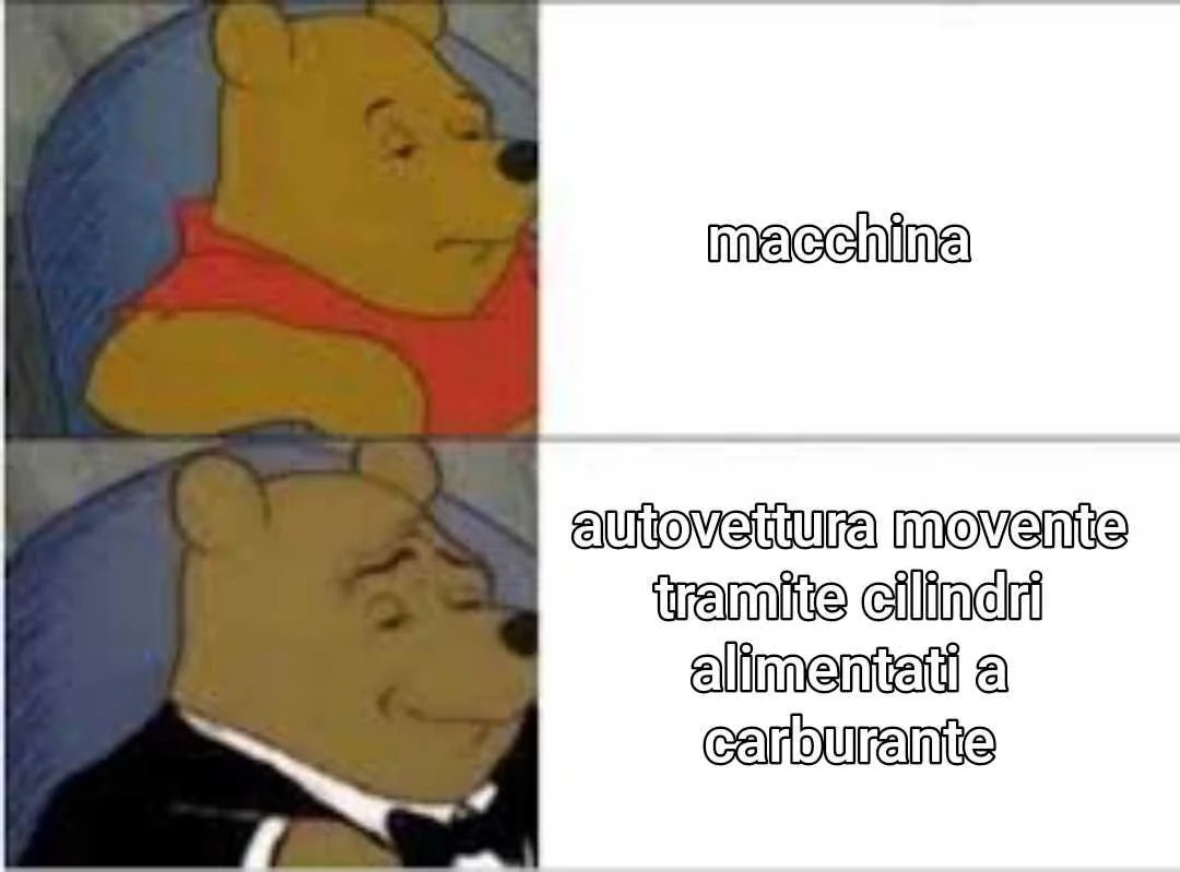 Macchina - meme