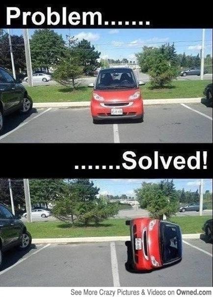 Smart parking - meme