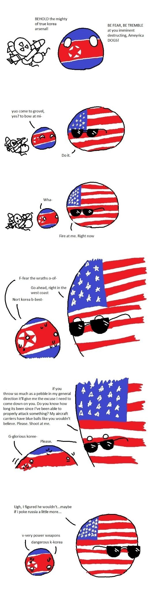 North Korea is so fucking trash - meme