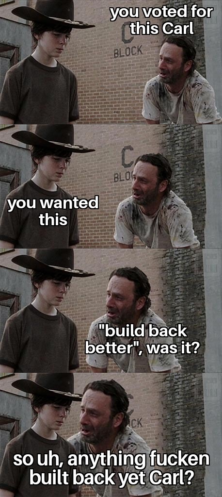 Build back better! - meme
