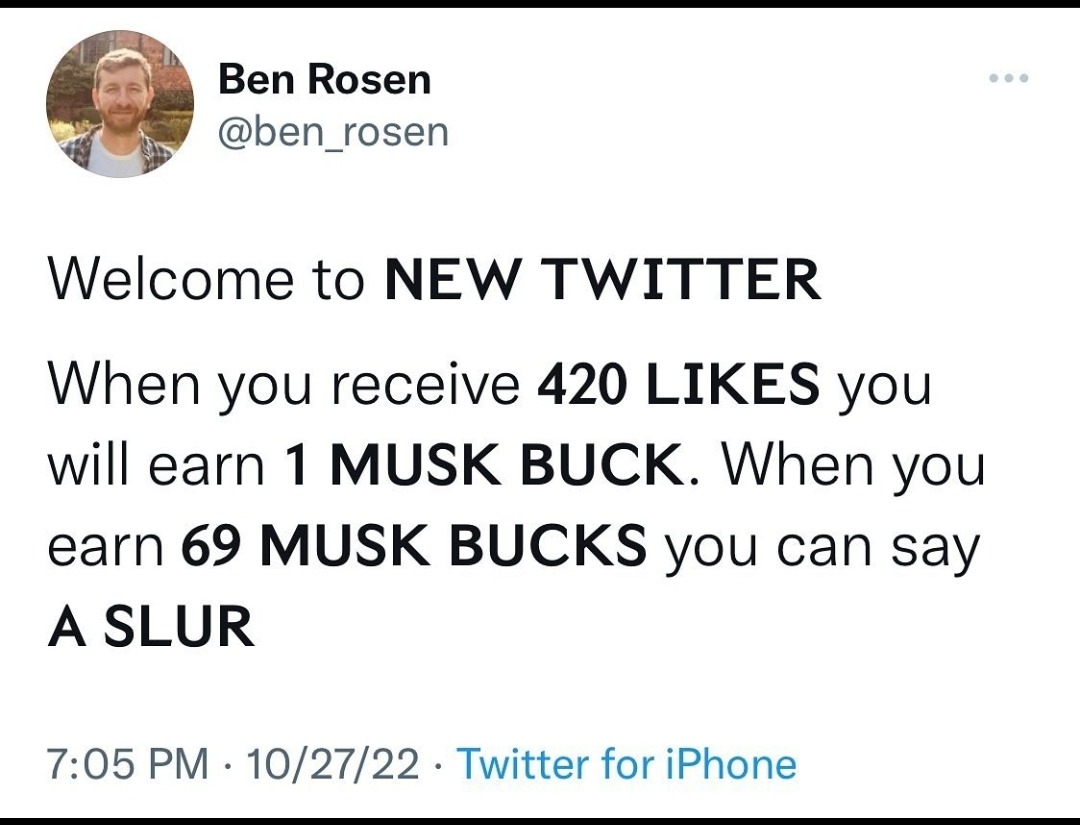 I must invest in Musk bucks - meme