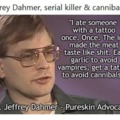 Jeffrey Dahmer about tattoos