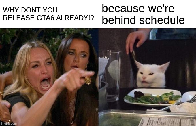 GTA 6 fans begging for release while Rockstar hits snooze - meme