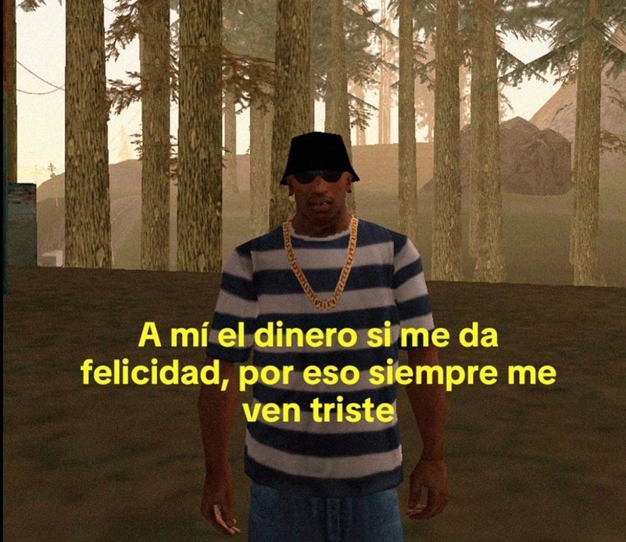 No tengo plata y por eso estoy en modo tristeza premium - meme