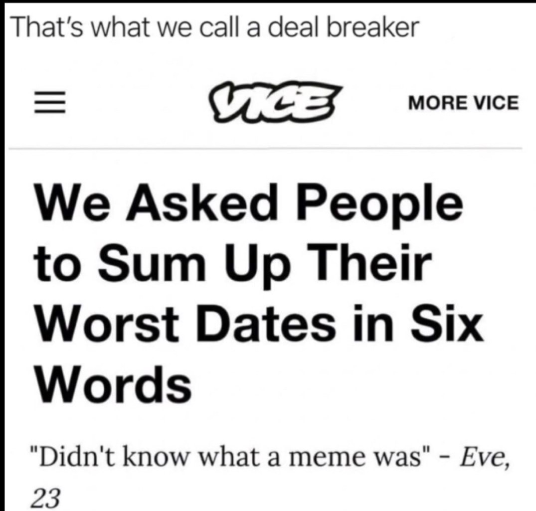 Poor Eve - meme