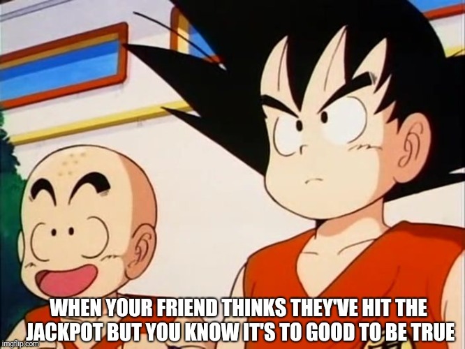 STRAIGHT KRILLIN IT - meme