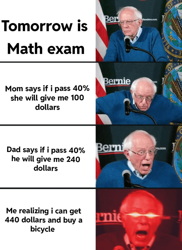 Math exam emmes - meme