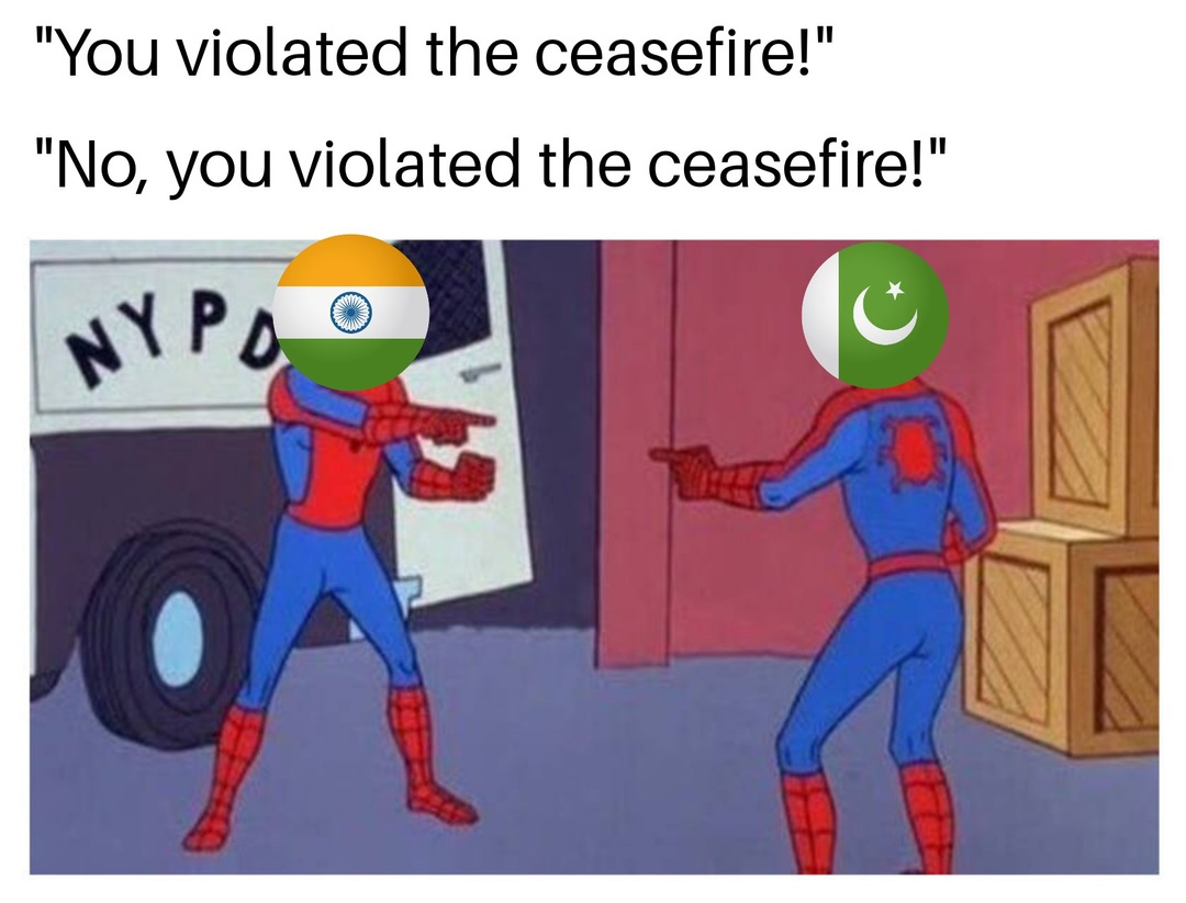 ﻿”You violated the ceasefirel” “No, you violated the ceasefirel” NYPa