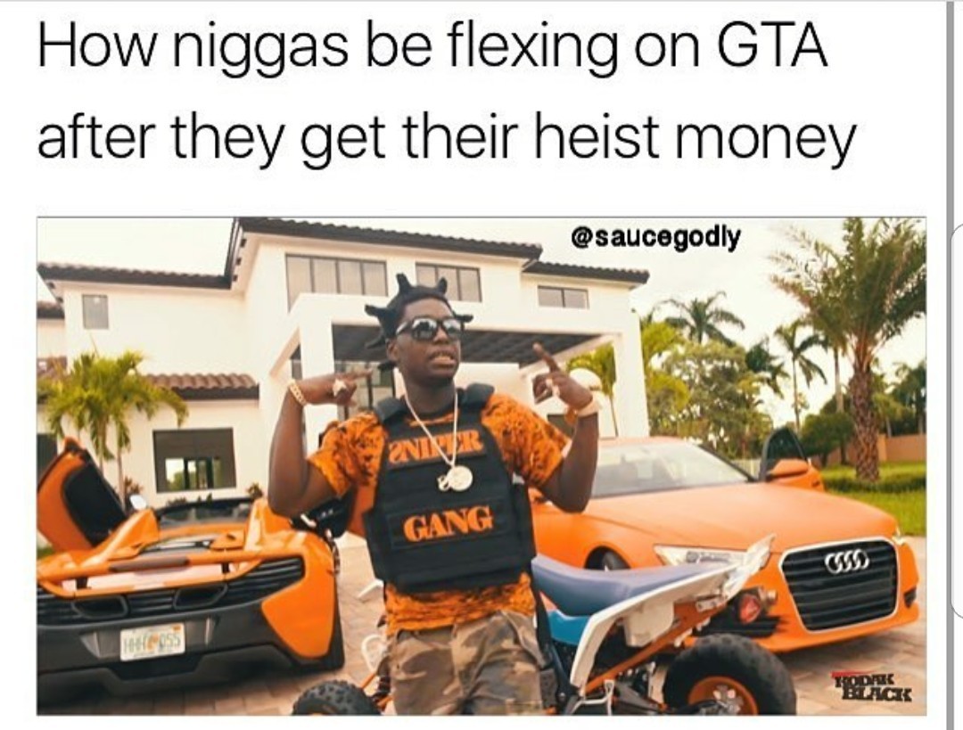 When the heists first came out, they were fun - meme