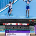 South Korean roller skater loses out on gold medal by 0.01s after celebrating BEFORE he crossed the line