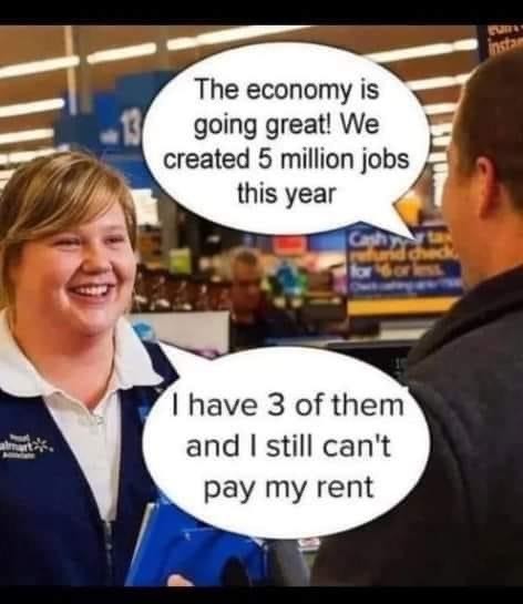 Labor is cheap in America. - meme