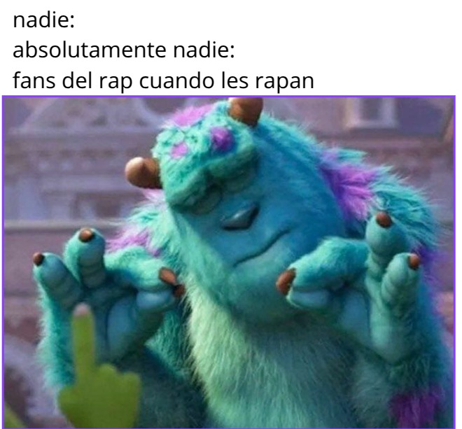 no quiero ofender a ningún rapero.recuerden que esto solo es humor.esto es memedroid y no se seberían tomar esto en serio.