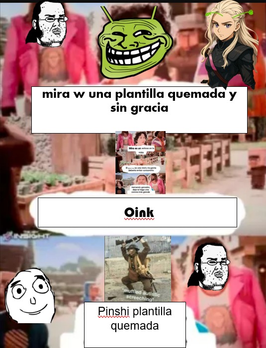 creditos a Yoquesesoloentre, por la idea :) (la marca de agua es mala lo se xd) - meme