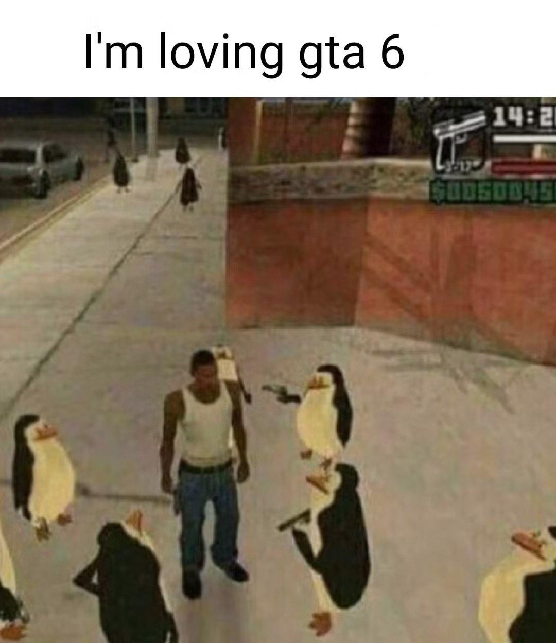 GTA 6 finally dropped and I’m crying in 14K - meme