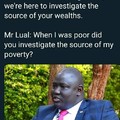 Best argument I've seen by a Kenyan politician