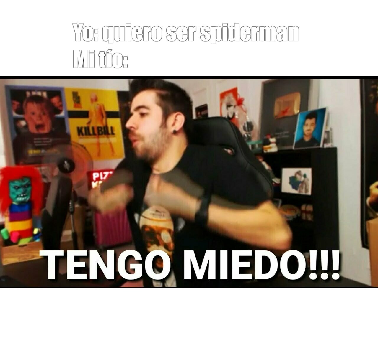 TENGO MIEEDO - meme