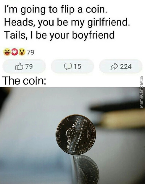 The coin - meme