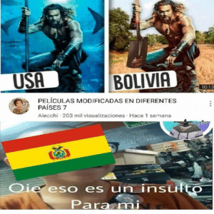 Pobre bolivia - meme