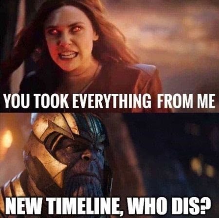 Avengers endgame - meme