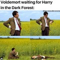 Voldemort waiting meme