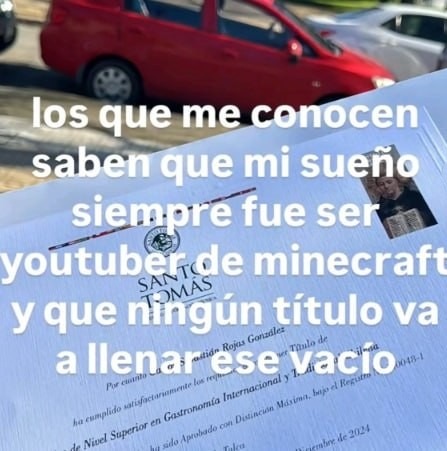 Mi sueño siempre fue ser youtuber de minecraft pero no se armó - meme