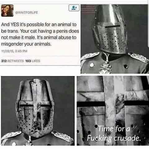 Crusade time - meme