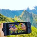 A match of Pichu on Machu Picchu