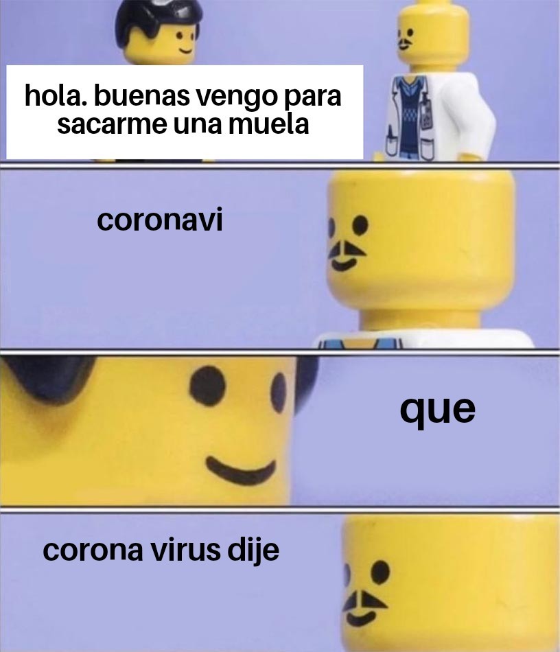 Corona virus dijo - meme